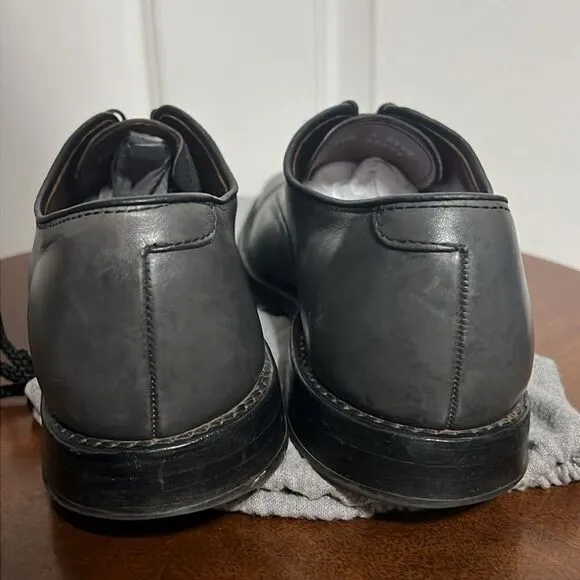 🔥🔥 ALLEN EDMONDS Park Avenue Oxford Derby Handcrafted Leather Shoes 10.5A -EUC