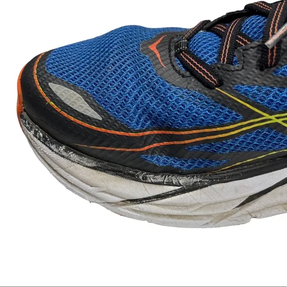 🌀 Hoka One One Neutral Mens Clifton 3 BRON Blue Running Shoes Size 10.5