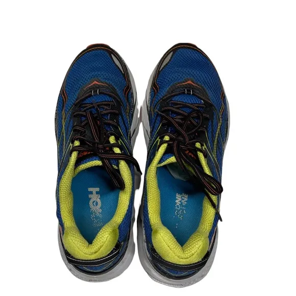 🌀 Hoka One One Neutral Mens Clifton 3 BRON Blue Running Shoes Size 10.5