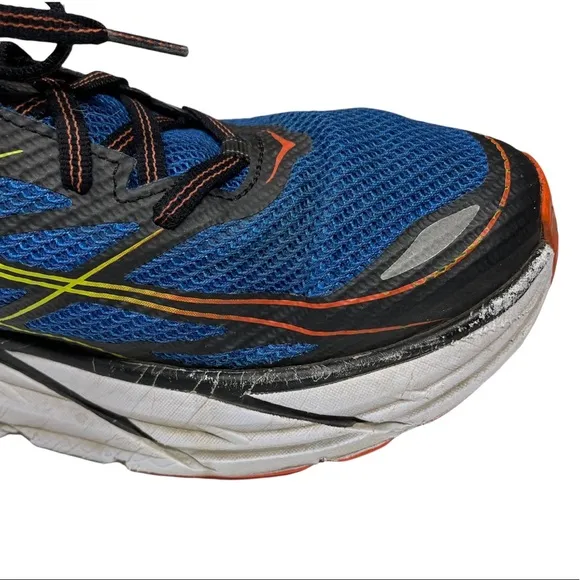 🌀 Hoka One One Neutral Mens Clifton 3 BRON Blue Running Shoes Size 10.5