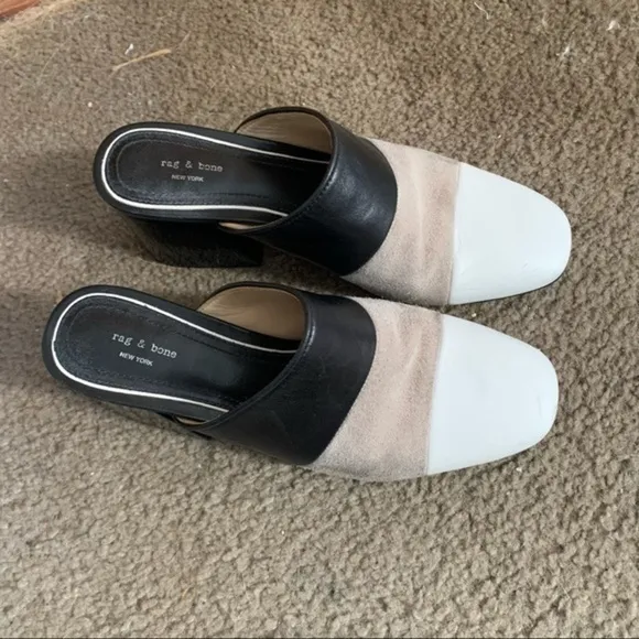 ✅ Rag &amp; Bone Mules Colorblock Millie