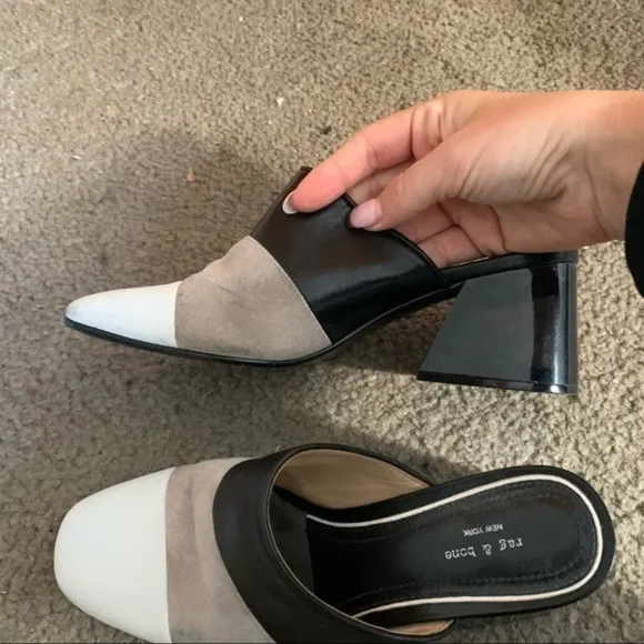 ✅ Rag &amp; Bone Mules Colorblock Millie