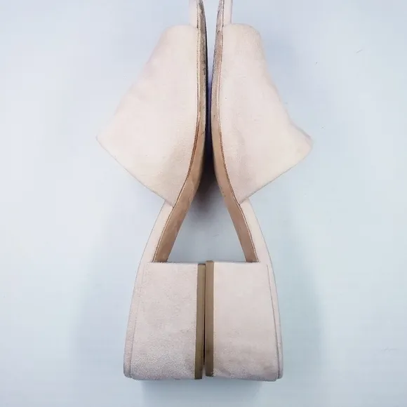 🌸 Vince | Suede Light Pink Mules size 9