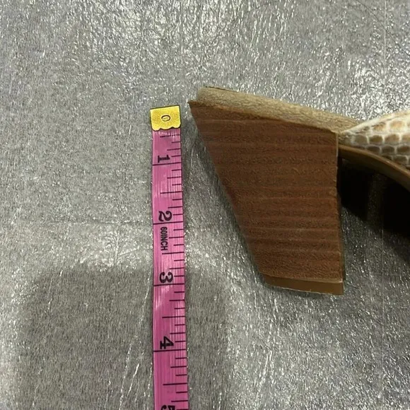[40/US9]Lavorazione artigiana Pointed Toe Western Slip On Mules-Made in Italy