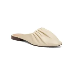 42 GOLD cream Leather Kaylee Mules