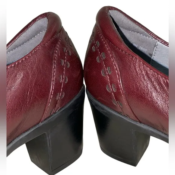 Abeo B.I.O. System Penny Leather Heeled Mary Jane Shoes Size 8 Neutral