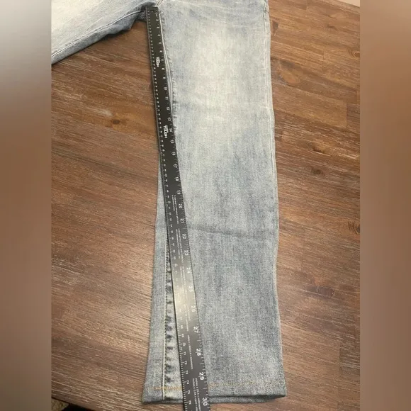 Active R/S super slim straight leg mens jeans size 34