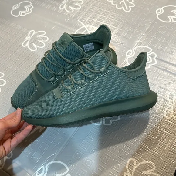 ADIDAS ORTHOLITE tubular  athletic sneaker shoes Green army color size 7 mens