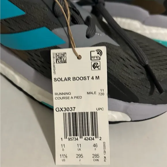 Adidas Solar Boost 4 Men Shoes Size 11.5