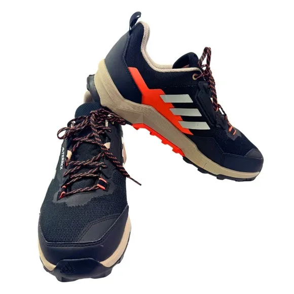 Adidas Terrex Ax4 Hiking Athletic Shoes - Orange and Black Low Top Men’s 12