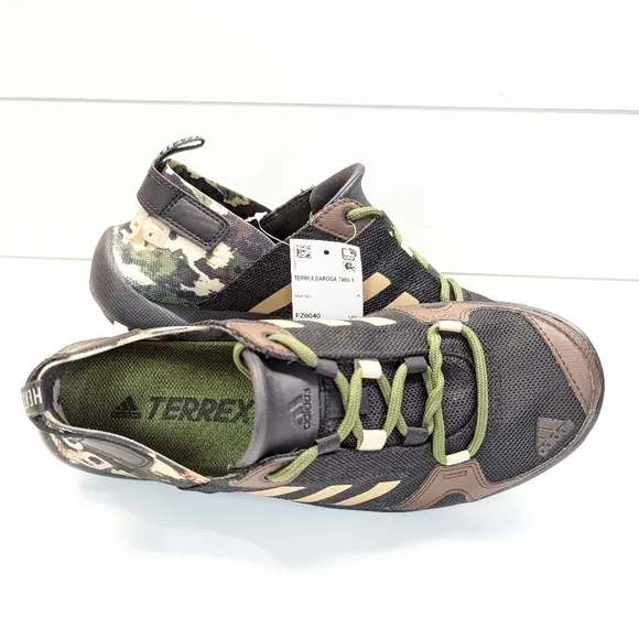 Adidas Terrex Daroga Two 13 Heat.RDY Camo FZ0040 Hiking Trail Shoes size Men 6.5