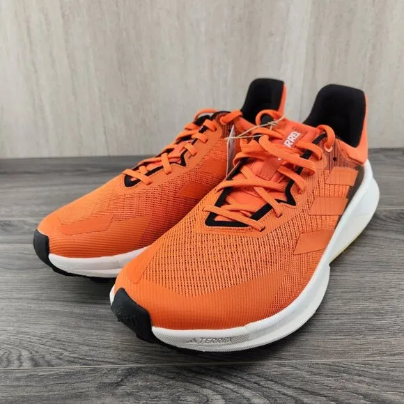 Adidas Terrex Soulstride Ultra Size 12 Red Orange White Trail Running Shoes