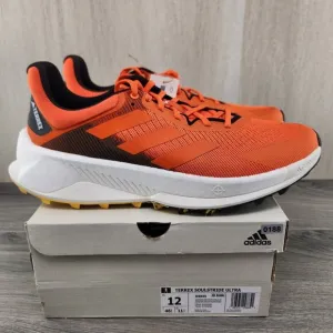 Adidas Terrex Soulstride Ultra Size 12 Red Orange White Trail Running Shoes