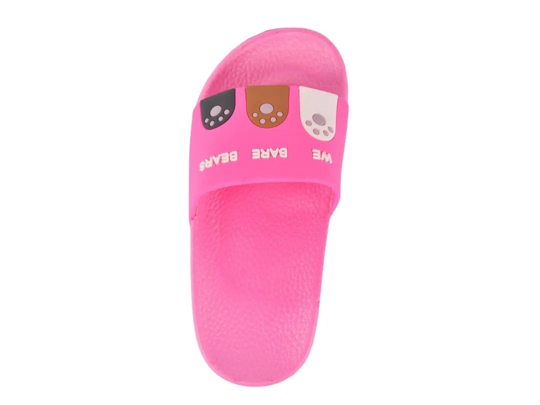 Adorable Bear Mismatch Sliders for Trendy Girls