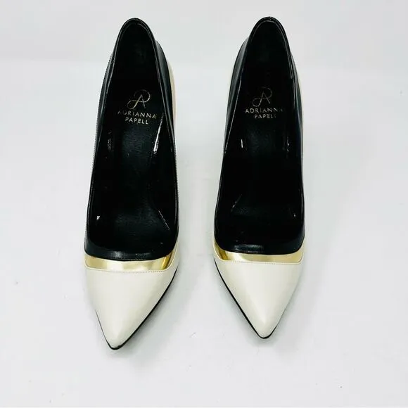 Adriana Papell Diandra Two Tone Heels -9M
