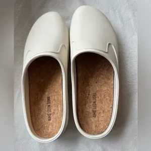 Aime Leon Dore off-White Slip-On Garden mules size 13/13.5Removable inserts
