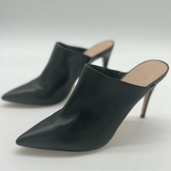 Aldo Mule Pointed Toe Mule Heels