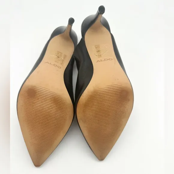 Aldo Mule Pointed Toe Mule Heels