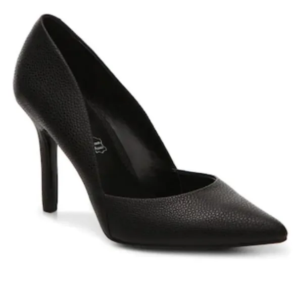 Aldo Waycien Lizard Embossed Leather Heels | Aldo Black Embossed Leather Heels