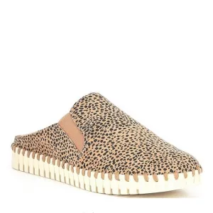 Alex MarieMaysette Cheetah Print Suede Mules