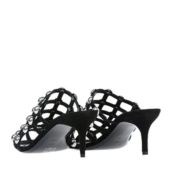 Alexander Wang Sofia Kitten Heel Sandal Mules Size 37