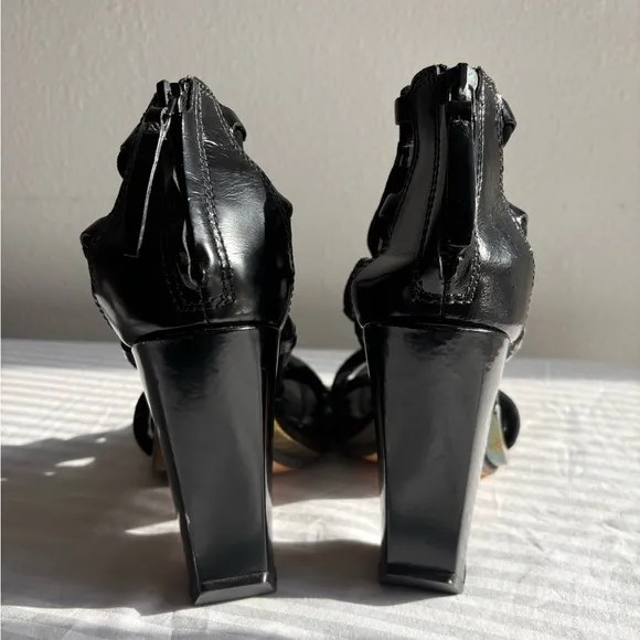 Alexander Wang Tempest Knotted Sandal, Black Size 38