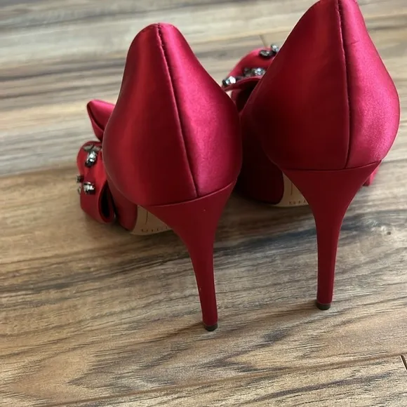 Alexandre Birman Burgundy Pointed Toe Heels Size 36