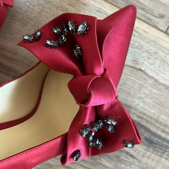 Alexandre Birman Burgundy Pointed Toe Heels Size 36