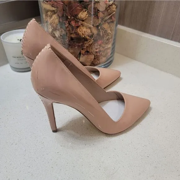 Alice   Olivia Dina Heels 37 Patent Pink