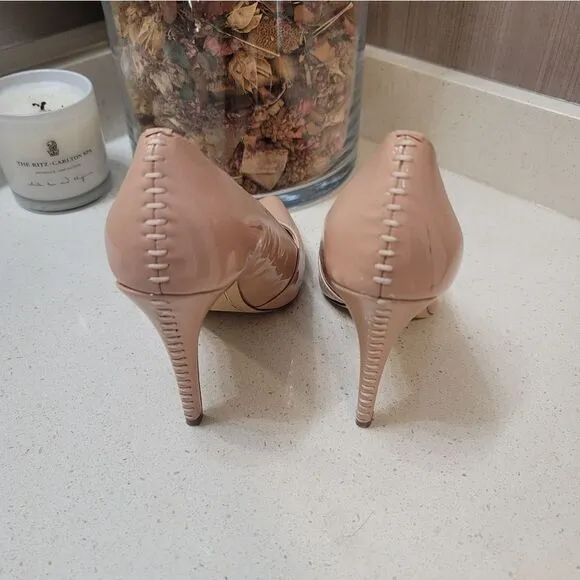 Alice   Olivia Dina Heels 37 Patent Pink