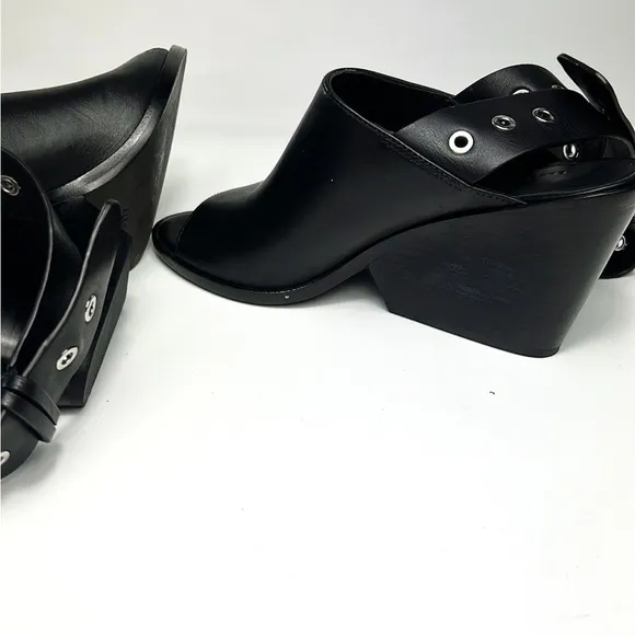 All Saints Open Toe Ankle Strap Heels