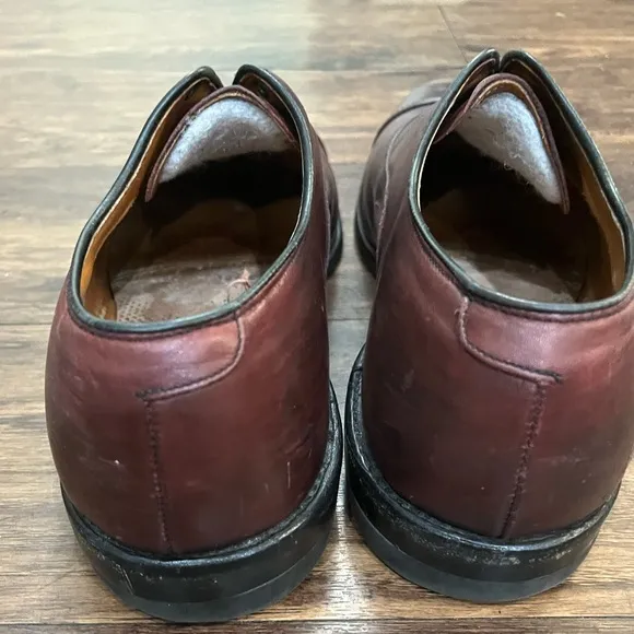 Allen Edmonds Brown Leather Park Avenue Cap Toe Oxfords Sz. 10.5