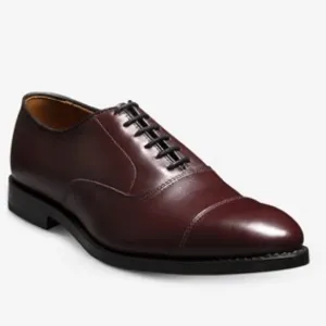 Allen Edmonds Brown Leather Park Avenue Cap Toe Oxfords Sz. 10.5