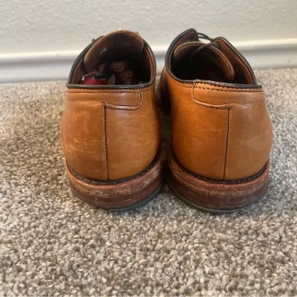 Allen Edmonds Clifton Oxfords Mens Size 7.5 D Brown Leather Dress Shoes 3358