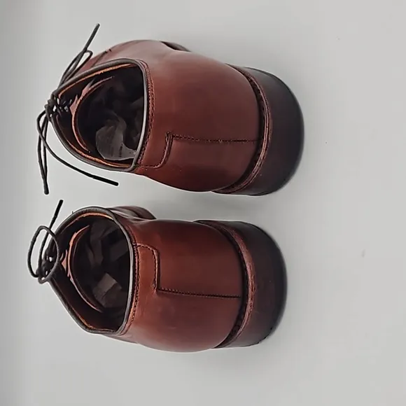 Allen Edmonds Delray Men's Brown Leather Split Toe Oxfords Shoes Size US 8 D