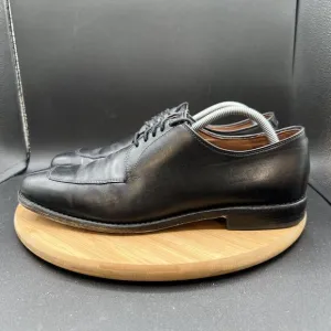 Allen Edmonds Delray Men's Size 10 D Black Leather Split Toe Oxfords Shoes