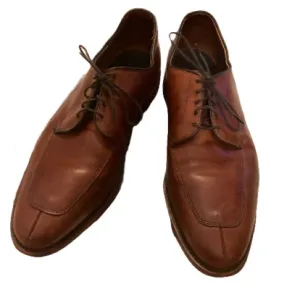 Allen Edmonds Delray Split Toe Oxford Dress Shoe Walnut Brown Size Mens 10.5