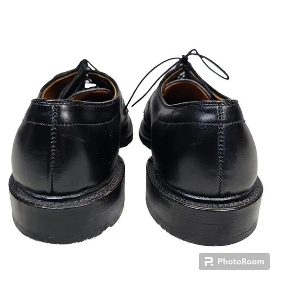 Allen Edmonds Hillcrest Black Leather Lace Up Oxford Dress Shoe Men's 10.5 B