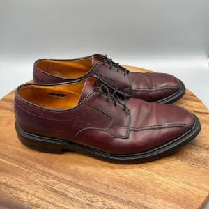 Allen Edmonds Hillcrest Oxfords Mens 9.5 D Leather Blucher Bicycle Toe Dress