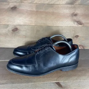 allen edmonds lasalle mens size 10 shoes black leather comfort dress up oxfords