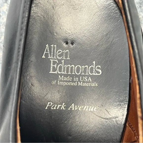 Allen Edmonds Park Avenue Cap Toe Oxfords Dress Shoes Black | Men’s Size 10.5