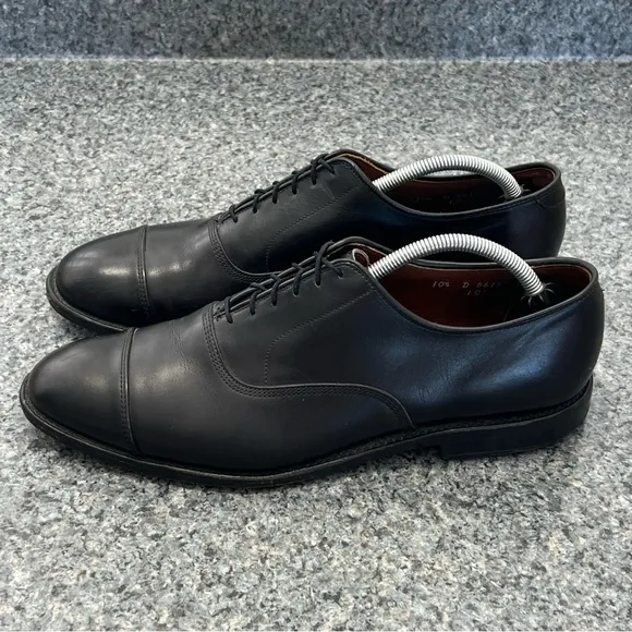 Allen Edmonds Park Avenue Cap Toe Oxfords Dress Shoes Black | Men’s Size 10.5