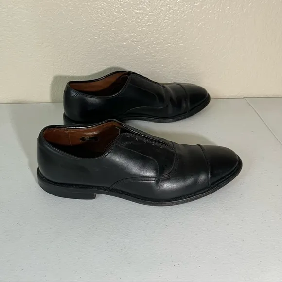 Allen Edmonds Park Avenue Men's Cap Toe Oxfords -Black 10 B No Laces