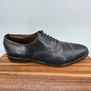 Allen Edmonds Park Avenue Oxfords Men's 12 B Black Leather Cap Toe Dress Shoes