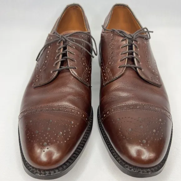 ALLEN EDMONDS Sanford Brown Sz 10 C