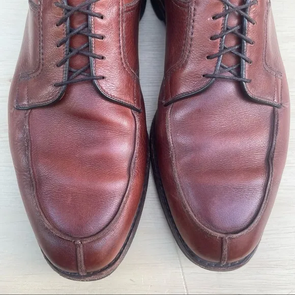 Allen Edmonds Stockbridge cognac leather oxfords 13 D