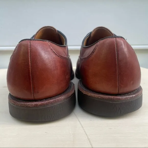 Allen Edmonds Stockbridge cognac leather oxfords 13 D