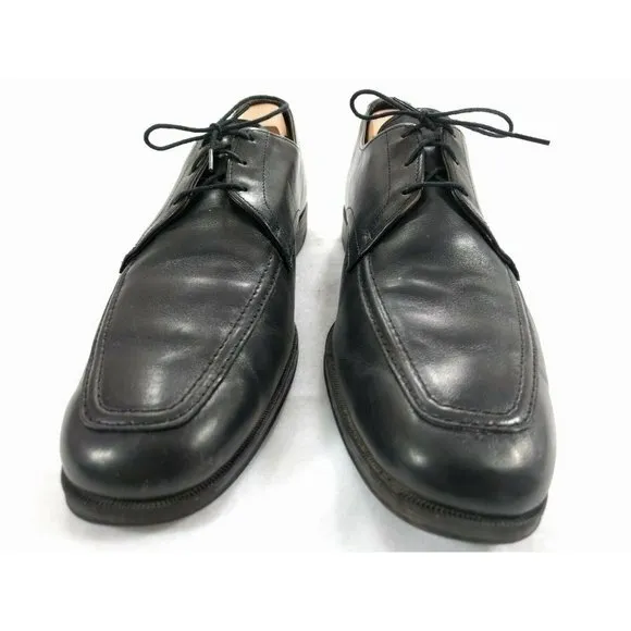 ALLEN EDMONDS Tribeca Apron Toe Black Leather 10.5