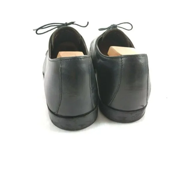 ALLEN EDMONDS Tribeca Apron Toe Black Leather 10.5