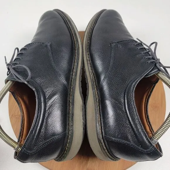 Allen Edmonds Wanderer Plain Toe Oxfords Mens Black Dress Shoes Size 11.5 D